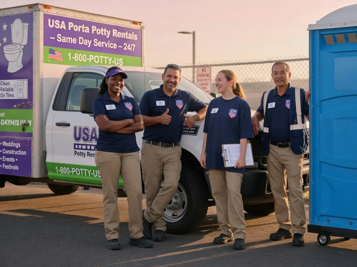 Porta Potty Rental company in Vista, CA